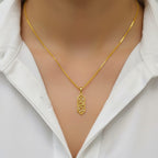 Micro Gold Plated Pendant Chain