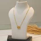 Micro Gold Chain Pendant
