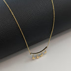 EverShine Anti-Tarnish Stainless Steel CZ Butterfly Charm Chain