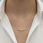 EverShine Anti-Tarnish Stainless Steel CZ Butterfly Charm Chain