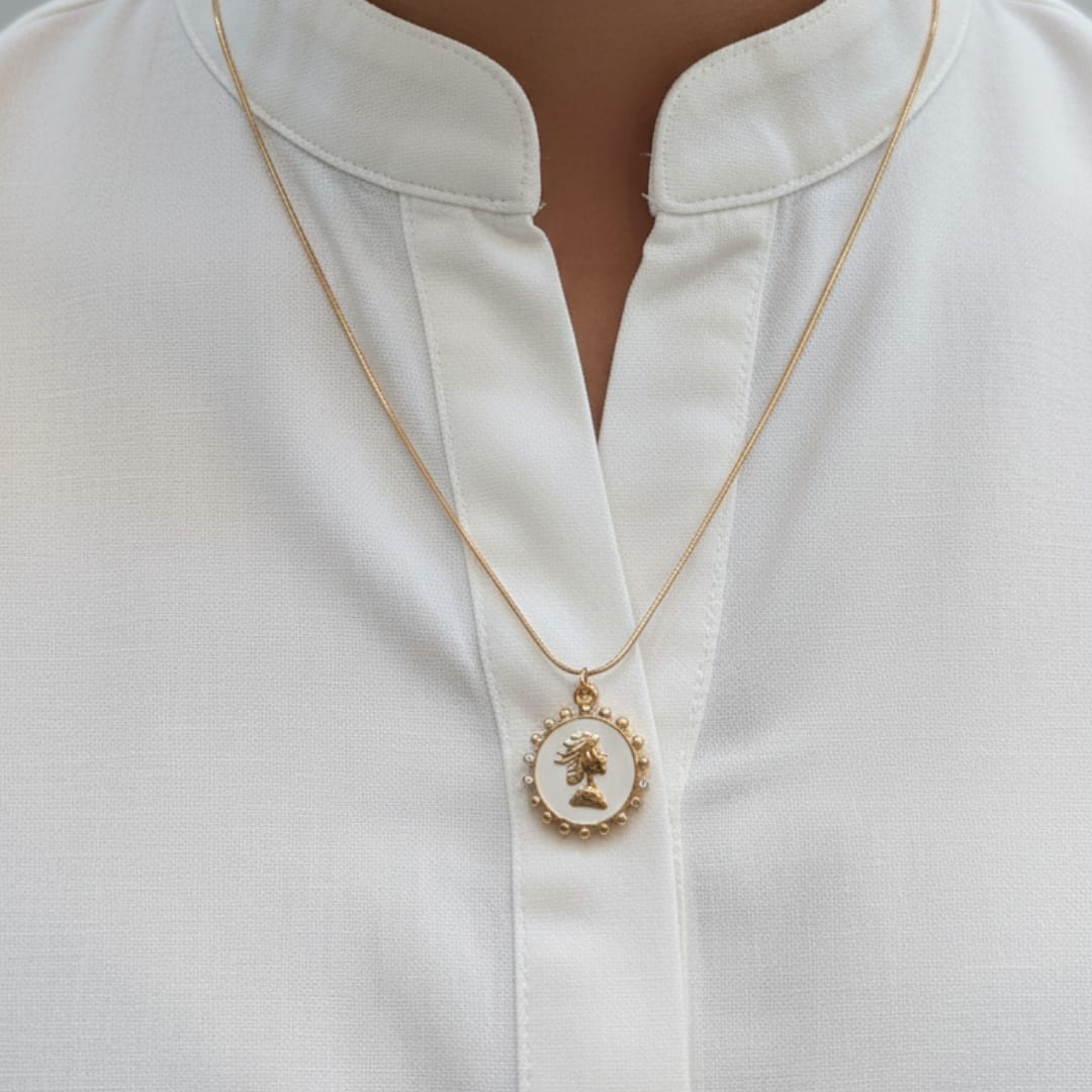Premium Anti-Tarnish Steel Pendant Chain