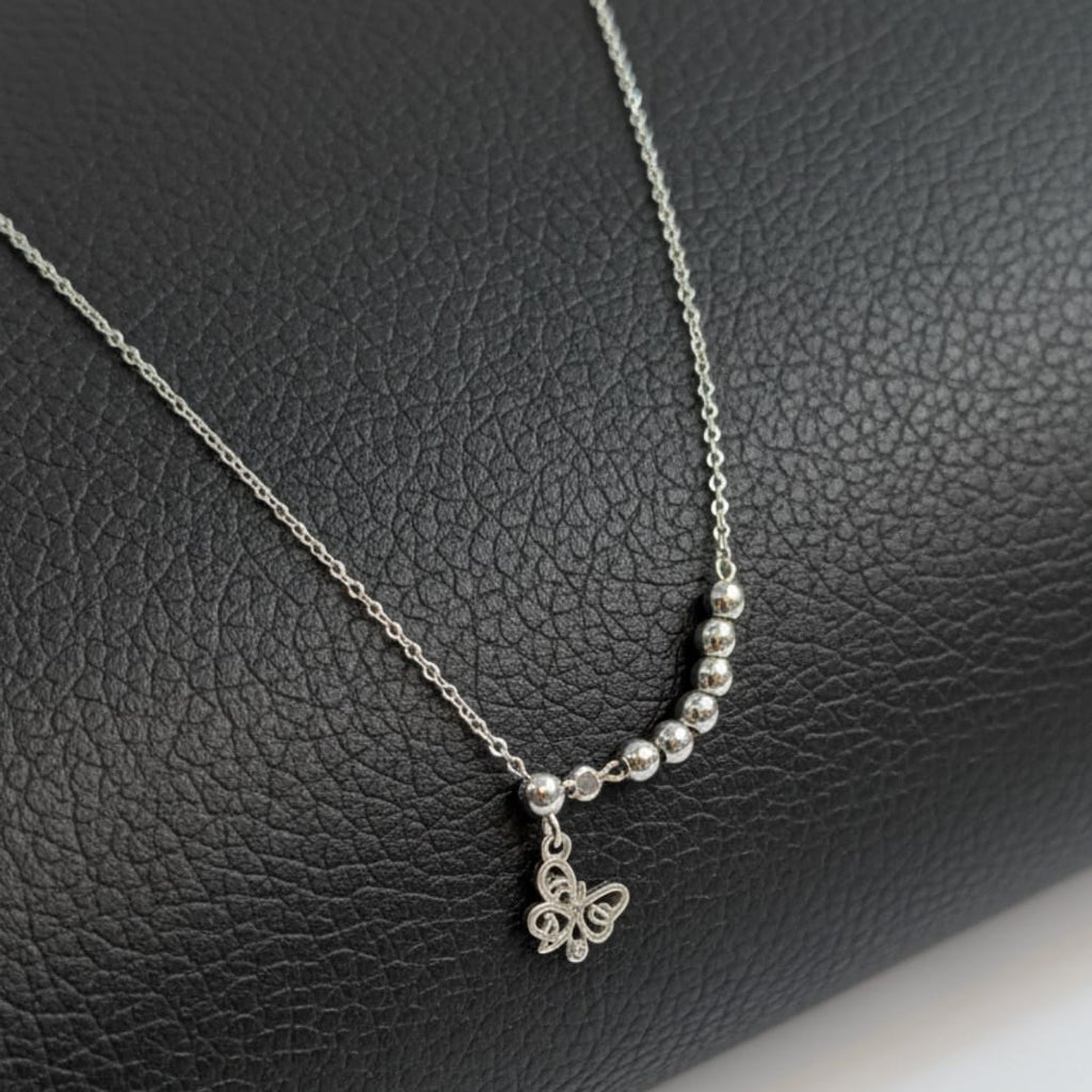 Premium Anti-Tarnish Steel Silver Charm Chain