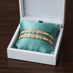 Ultra-Fine CNC Micro Bangles | Set of 2