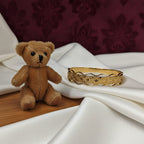Gold Floral Lattice Bangle