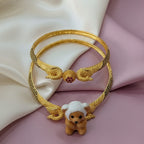 Chic Matte Daily Wear Jaishree Bangles Set