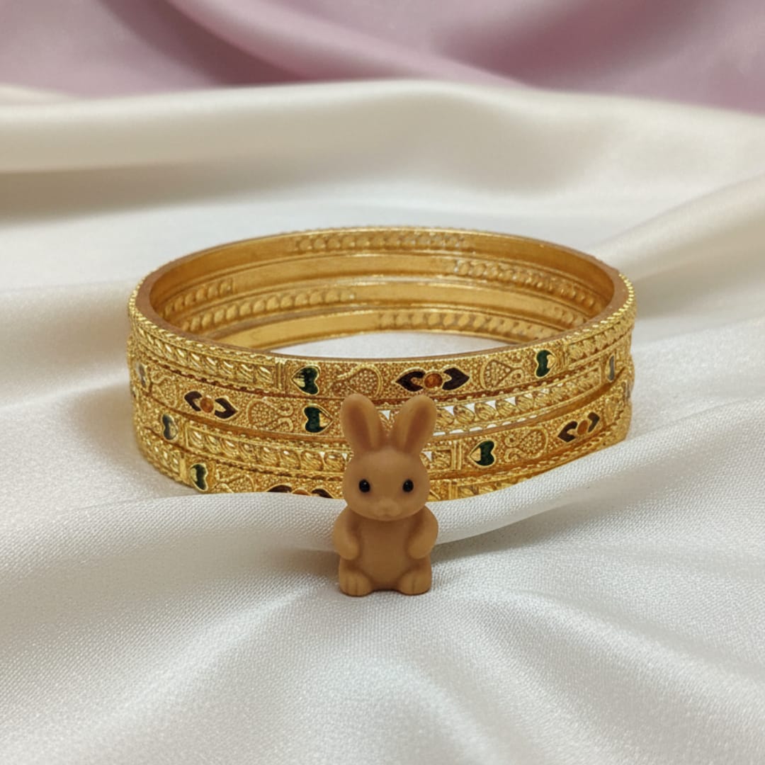 Classic Matte Finish Sohini Bangles for Daily Style