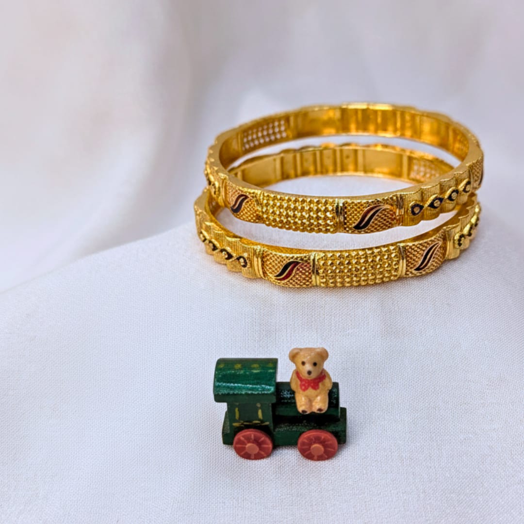 Classic Matte Finish Seeta Bangles for Daily