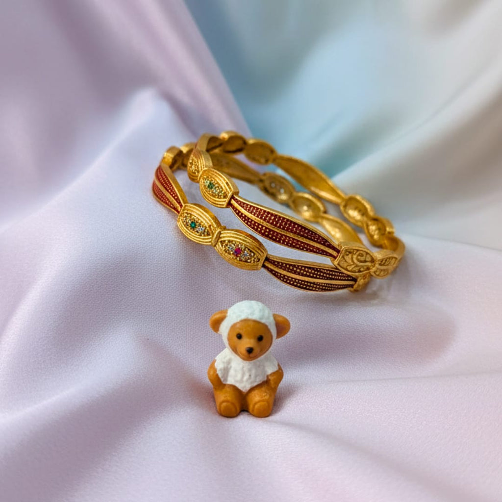 Premium Matte Finish Daily Wear Niraja Bangles