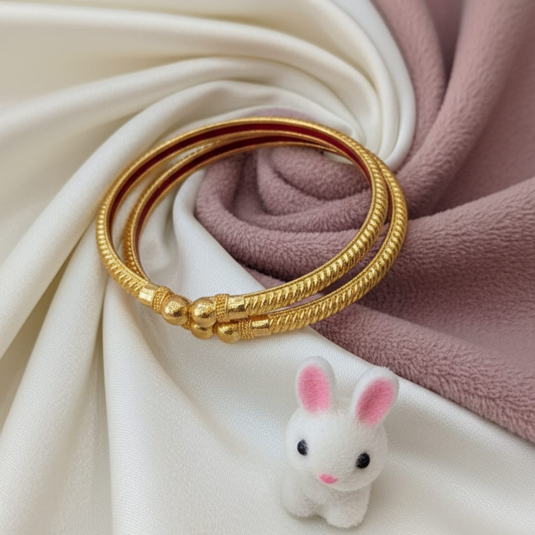 Luxury Matte Daily Wear Vaishali Bangle Set