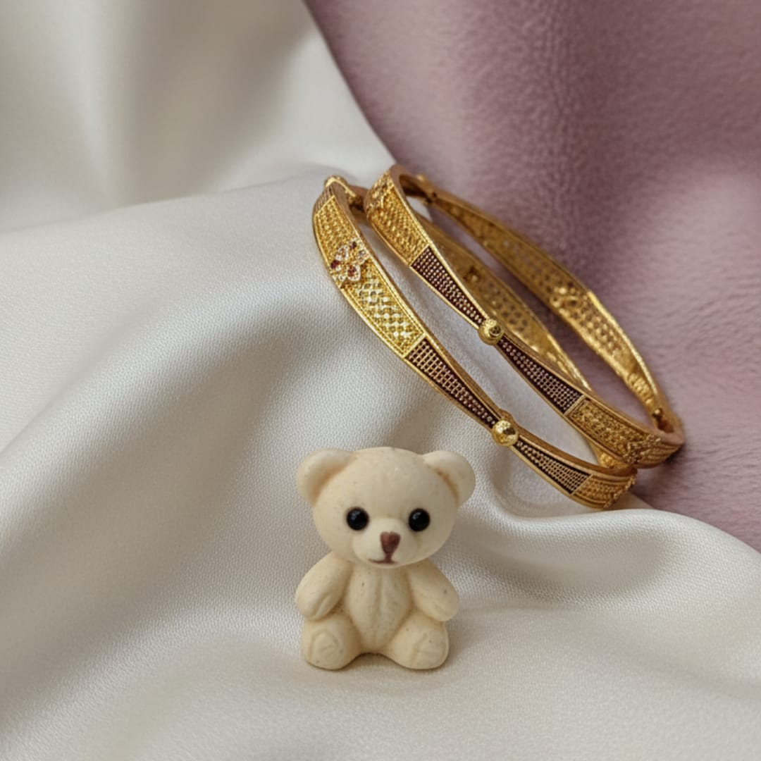 Elegant Matte Finish Anshika Bangles for Everyday Wear