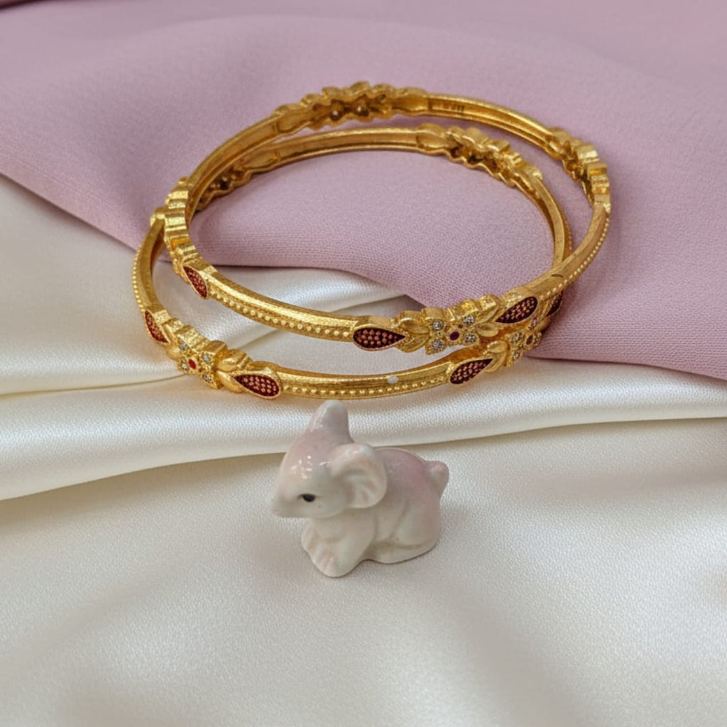 Luxury Meenakari Daily Wear Jyoti Bangle Set
