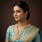 Rajwadi Long Mangalsutra Chain