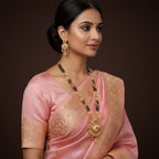 Rajwadi Nazar Mangalsutra Chain Set