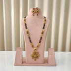 Rajwadi Navratna Mangalsutra Chain Set