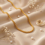 Micro Gold Plated Box Chain