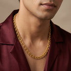 Micro Gold Plated Double Link Chain
