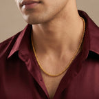 Micro Gold Plated Box Chain