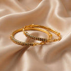 Dailywear Matt Sarpni Bangle — Antique Textured
