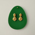 Surya Ruby Temple Drop Earrings