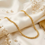 Classic Interlock Micro Gold-Plated Chain
