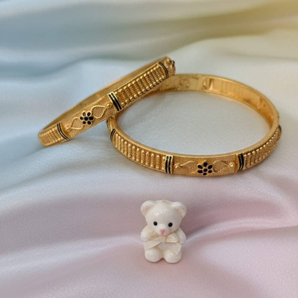 Matte Charm enamel Daily Wear Bangles 