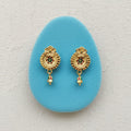 Meenakari Bell Drop Earrings