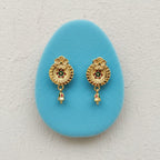 Meenakari Bell Drop Earrings