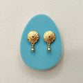 Meenakari Floral Stud Earrings
