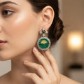 Meenakari Tree of Life Earrings