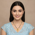 Micro Forming Mangalsutra with Traditional Pendant