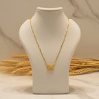 Micro Gold Chain Pendant