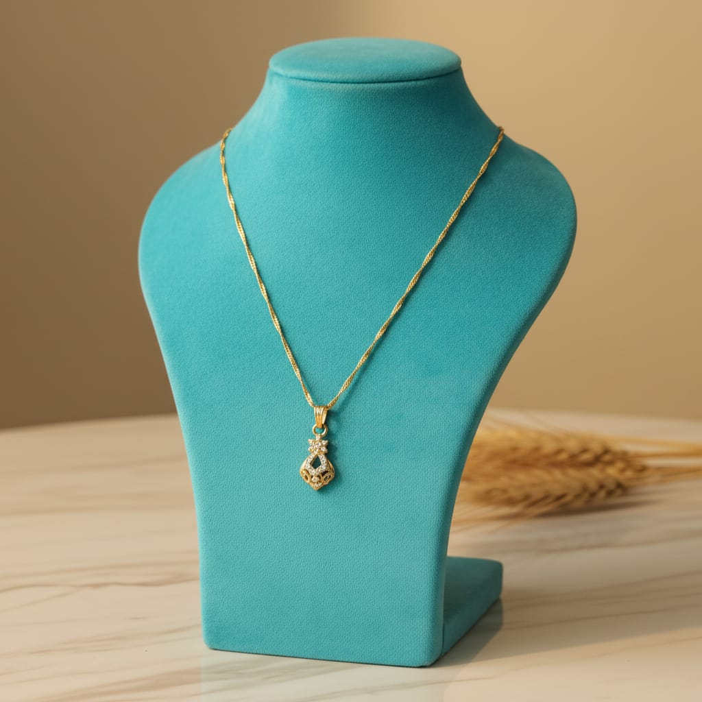 Micro Gold Chain Pendants