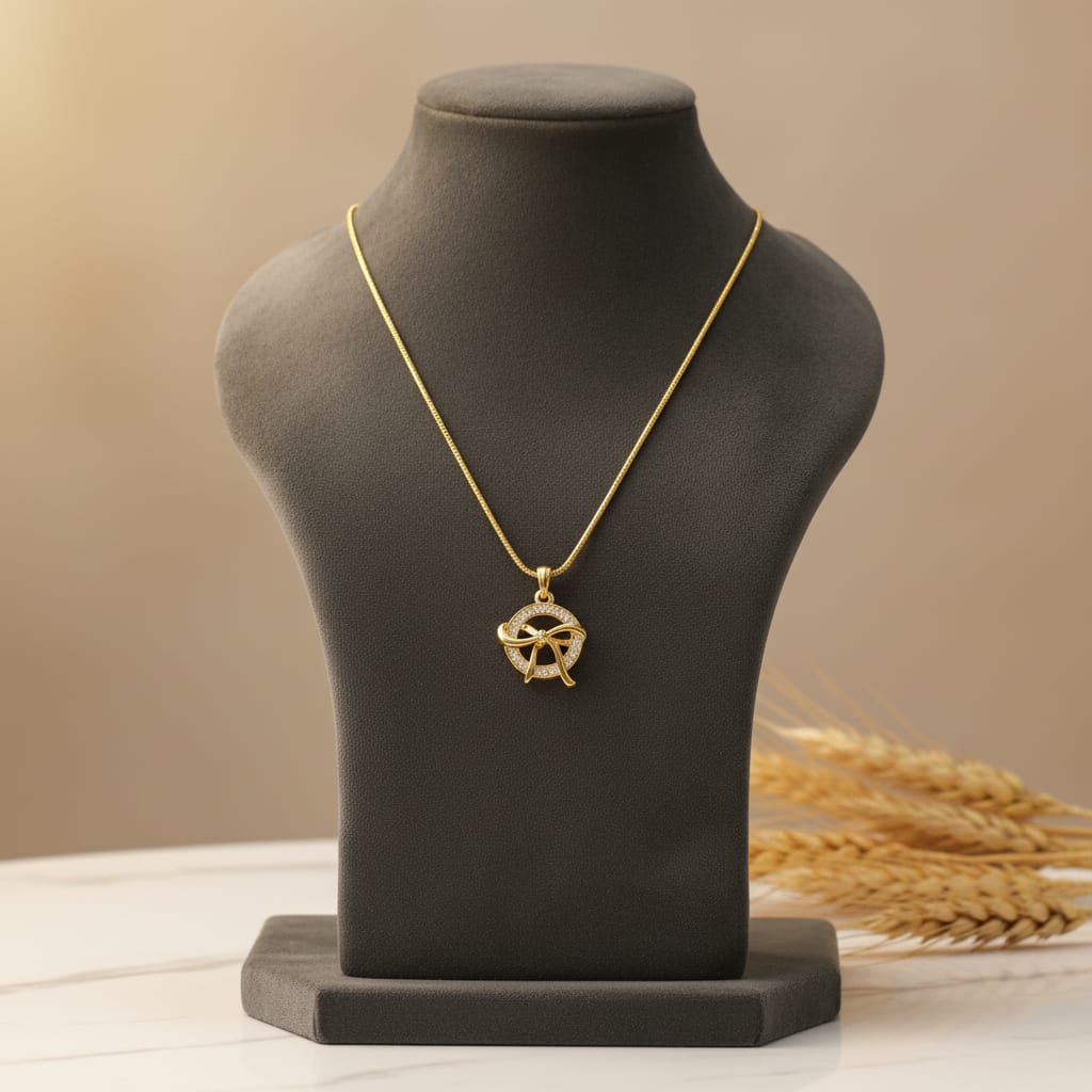 Micro Gold Plated Chain & Pendants