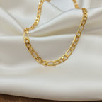 Micro Gold Plated Figaro Link Chain