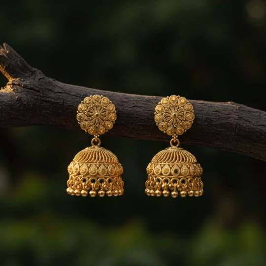 Micro Gold Plated Earring