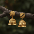Micro Gold Plated Jhumaka Earrings