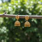 Micro Gold Plated Jhumka Earringss