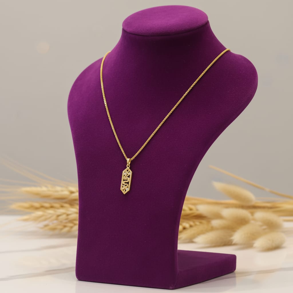 Micro Gold Plated Pendant Chain