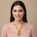 Micro Gold Plated Rajwadi Chain Pendan t