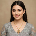 Micro Gold Plated Rajwadi Chain Pendant 