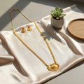 Micro Gold Plated Ranihaar Chain Set
