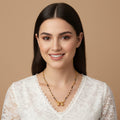 Micro Gold Plated Twin Ball Mangalsutra