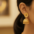  Micro Gold Plated &nbsp;Jhumka 