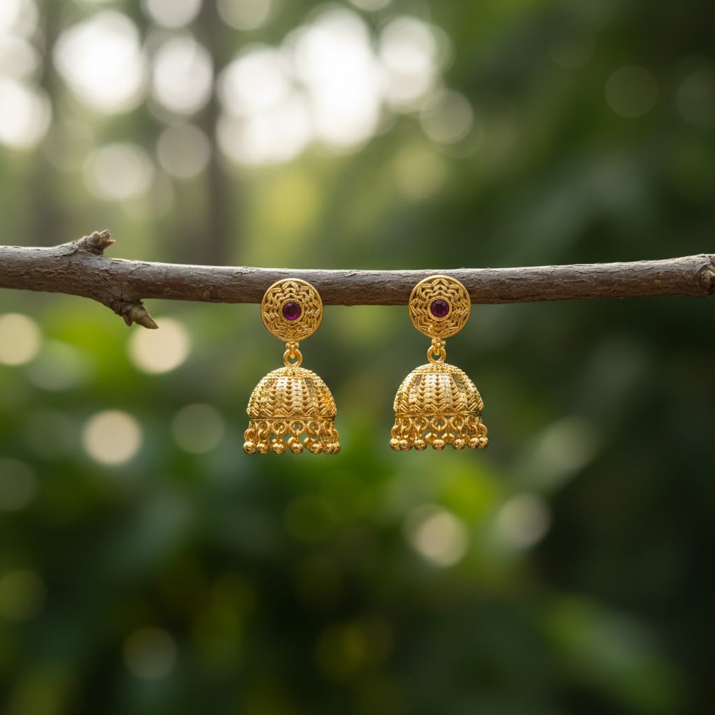 Minimal Micro Jhumki Designs