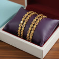 One Gram Gold Lattice Bangles
