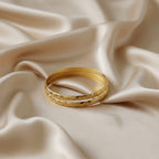 One Gram Gold Diamond Cut Bangles