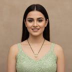 One Gram Gold Plated mangalsutra