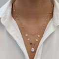 Premium Anti-Tarnish Steel CZ Pendant Chain