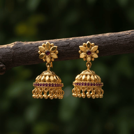 Premium Micro Gold Plated Jhumka