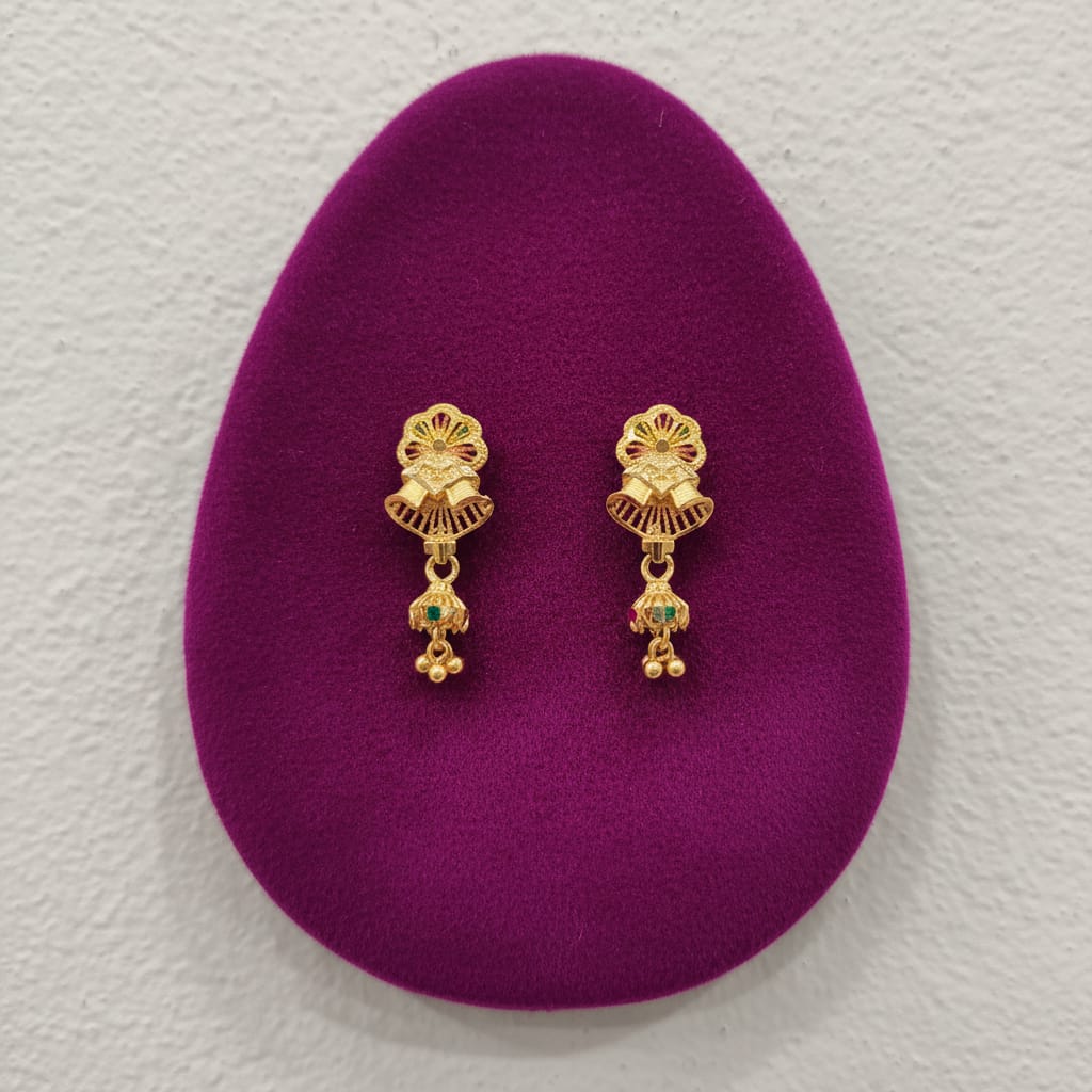 Rajwadi Taar Yoke Earrings